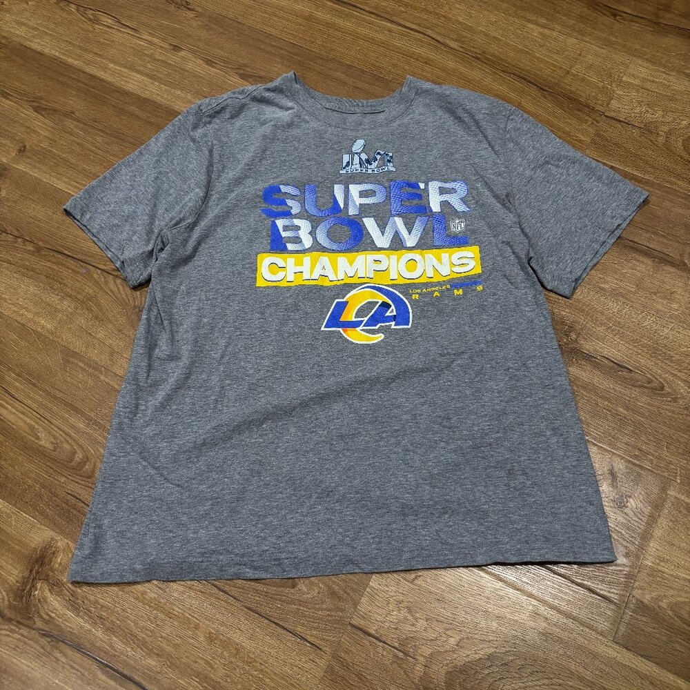Los Angeles Super Bowl LVI Champions Trophy Collection Los Angeles Rams Shirt